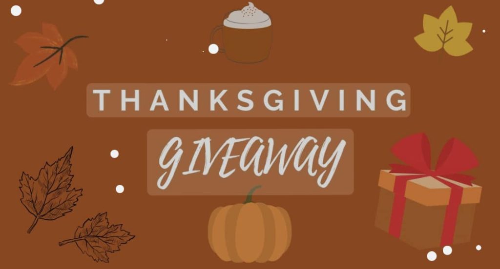 Thanksgiving giveaway 1